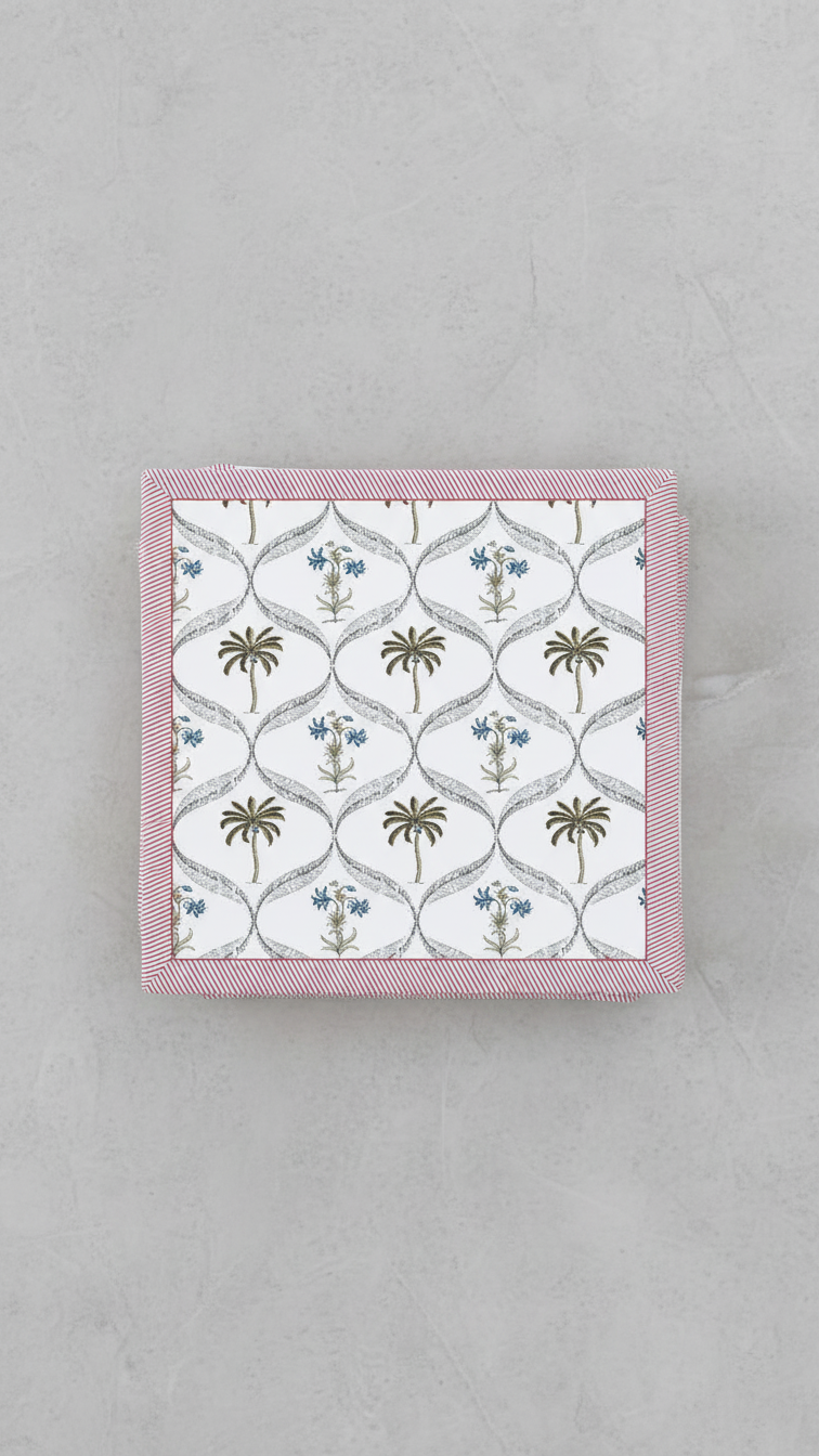 Royal Pearl Handcrafted Bedsheet