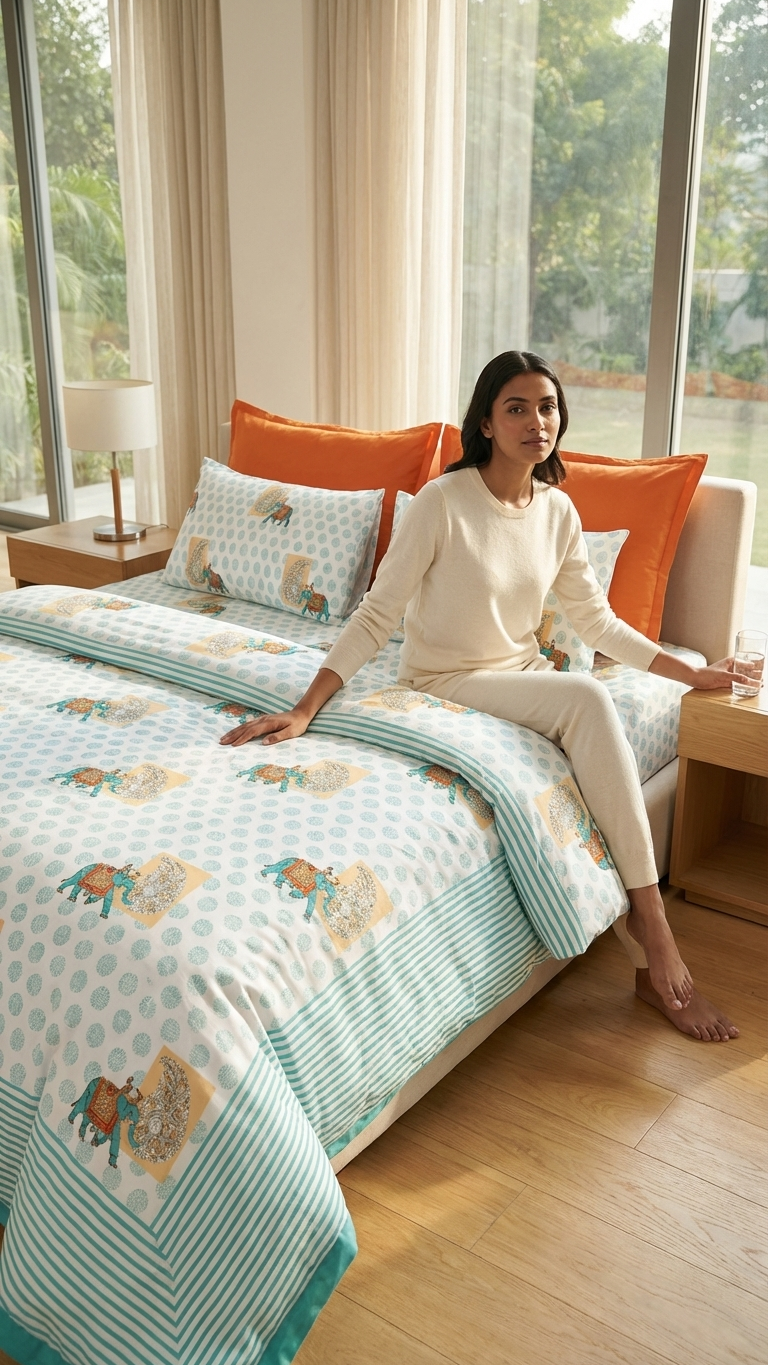Elephant Parade Luxury Bedsheet