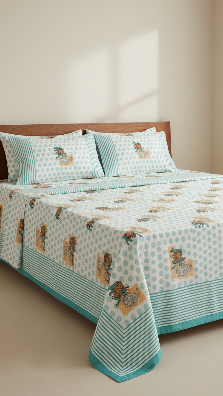 Elephant Parade Luxury Bedsheet