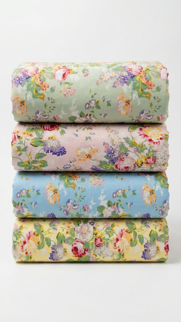 Premium Floral Bedsheet Set