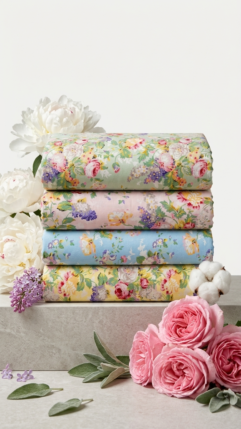 Premium Floral Bedsheet Set